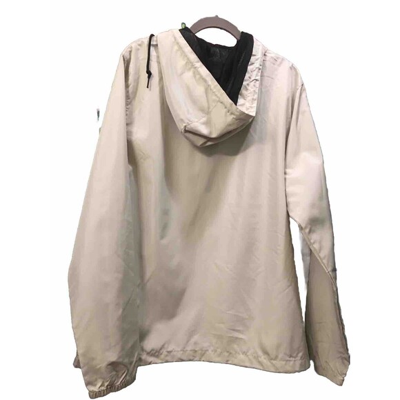 Uscape Lt. Anorak Smoke Mens Jacket Lightweight Windbreaker Size M 1/4 Zip Front - Picture 4 of 7